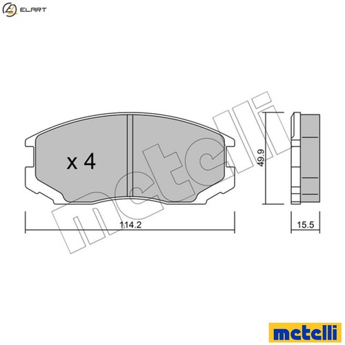 Wheel brake cylinder - brake, 04-0285