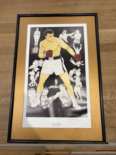 Muhammad ali signed - signed, coa