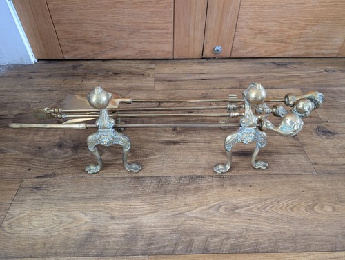 Pair grand antique solid - of,