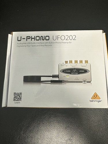 Behringer phono ufo202 - u‑phono, usb