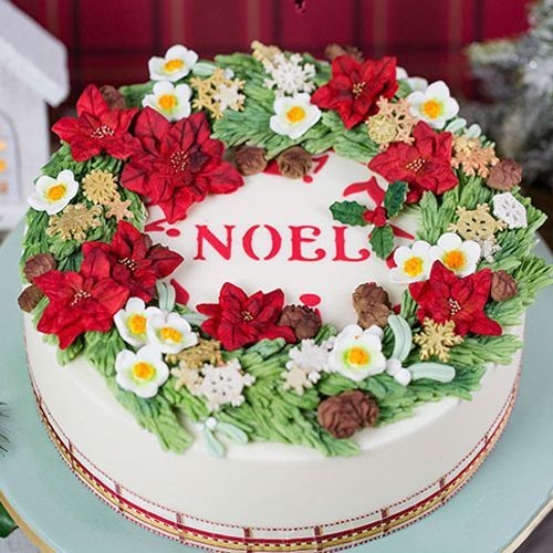 Karen davies christmas wreath - karen,