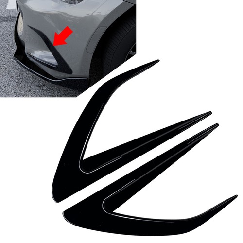 Front bumper side air - side, vent