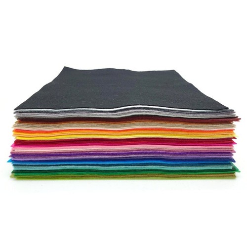 Craft felt squares - squares, wool