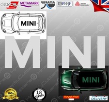 MINI ROOF DECAL / GRAPHICS /