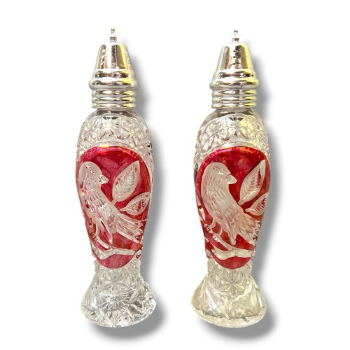 Vtg hofbauer red byrdes birds - vtg,