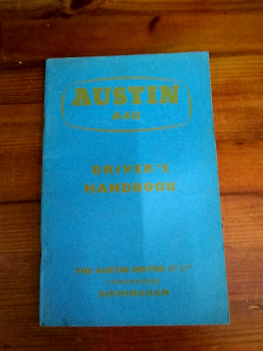 Austin a40 farina drivers - ,