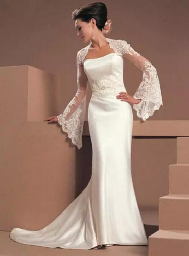 Long sleeve lace - lace, wedding