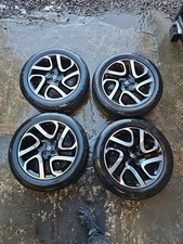2013-2019 Renault CAPTUR 4x ALLOYS WHEELS with Nearly New Tyres 205/55/ R17