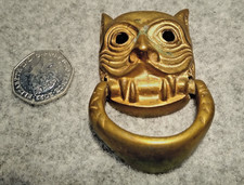 Brass antique door knocker