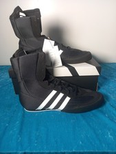adidas Box Hog 2.0 Mens Boxing Shoes Black.  Size 11 uk 