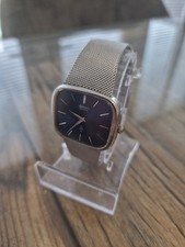 Vintage Seiko Quartz 7820-5030 JDM Rare Case Milanese Integrated Bracelet Watch