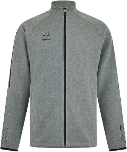 Hummel cima zip jacket grey - zip,