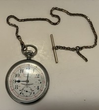 Vintage Antique Cortebert Pocket Watch Parts Or Repair