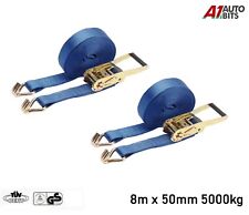 2 X Heavy Duty 8 Meter X 50mm