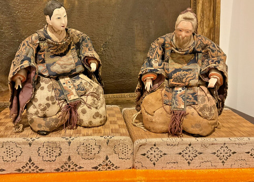 Antique japanese dolls - japanese,
