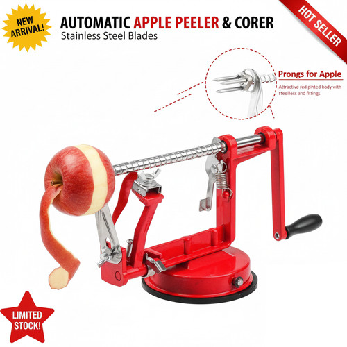 Apple peeler slicer - 3, 1