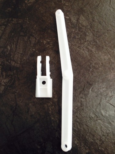 Toilet handle high - high, level
