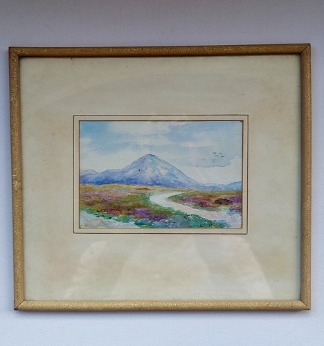 Vintage irish watercolour - irish,