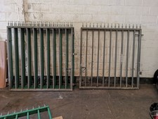 Heavy duty steel gates
