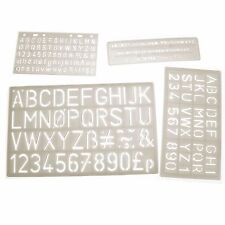 Letter Alphabet Stencils