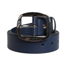 DOLCE & GABBANA Belt Blue Calf