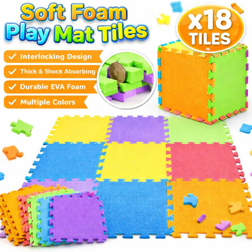 Pack soft play - 18, mats