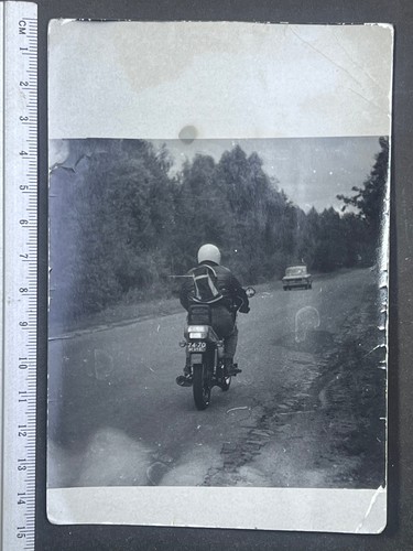 Vintage ussr photo young man - ussr,