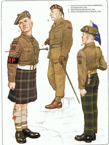 Ww2 british army - army, scottish