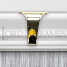44 x 40mm Brass Picture Rail
