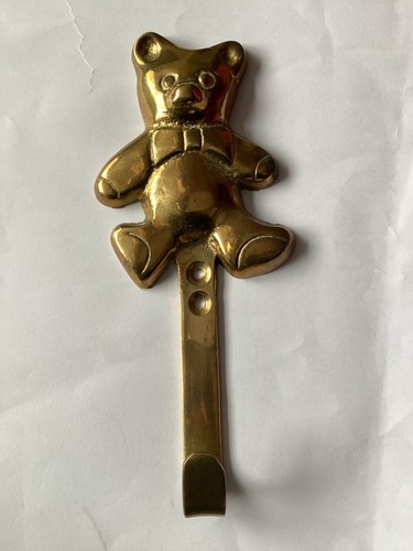 Brass teddy bear - brass,