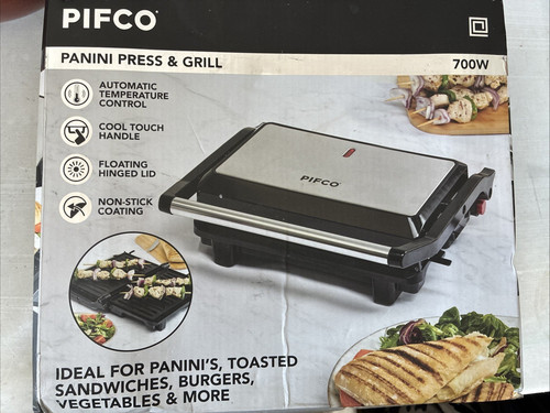 Pifco panini press and grill - pifco,
