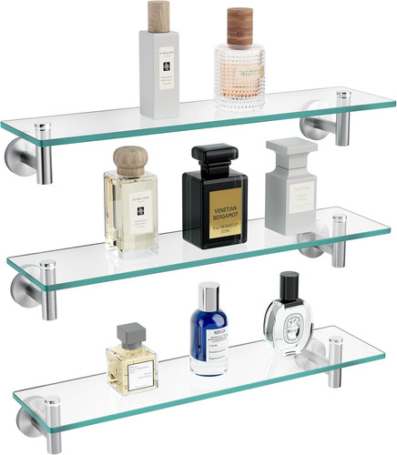 Glass shelf for bathroom - glass,