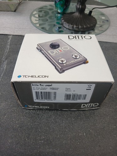 Helicon ditto mic looper - tc,