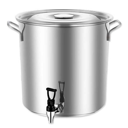 Pan with tap litre heavy - with,