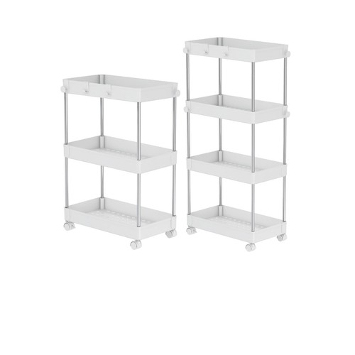 Storage cart with - tier, 4