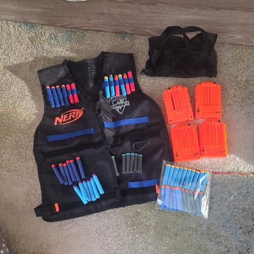 Nerf tactical vest adjustable - tactical,