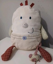 Mamas and Papas Humpty Dumpty Comforter Soft Plush Toy Pyjama Case 11 Inch