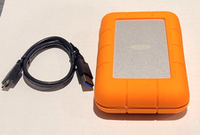 LaCie Rugged Portable RAID ENCLOSURE for 2 X2TB SATA HDD in to THUNDERBOLT/USB 3