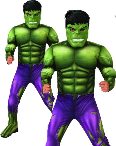 Hulk costume kids muscle chest - hulk,