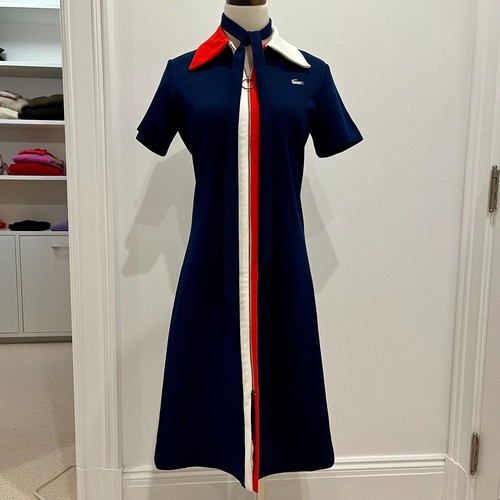 Vtg 1960s blue chemise lacoste - vtg,