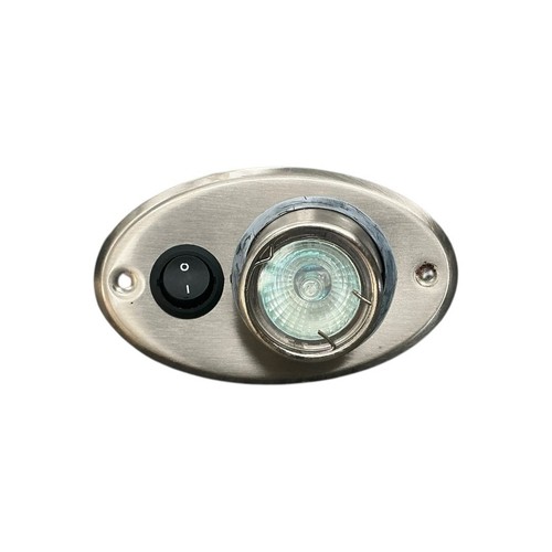 Silver switched eyeball - eyeball, oval