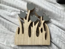 Standing Wooden Tulips
