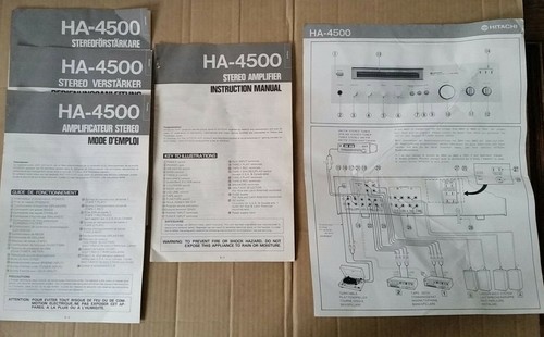 Hitachi 4500 stereo - hitachi, ha-4500