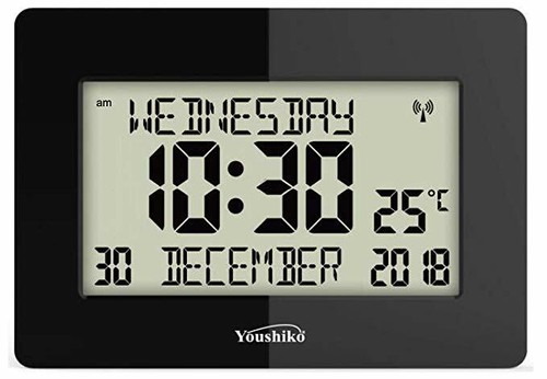 Radio controlled wall clock - radio,
