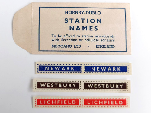Gauge hornby dublo - hornby, packet