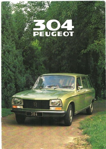 Peugeot 304 estate - estate, 1979-1980
