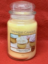 Yankee Candle Vanilla Cupcake Large Jar Candle FREE POST