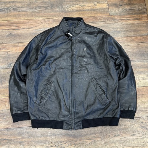 Vintage lacoste leather jacket - vintage,