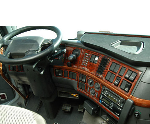 Wood look dash - wood, kit