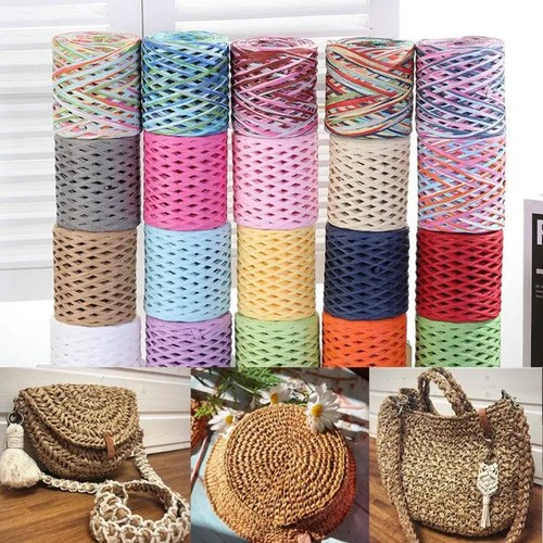 200 natural raffia straw - raffia,